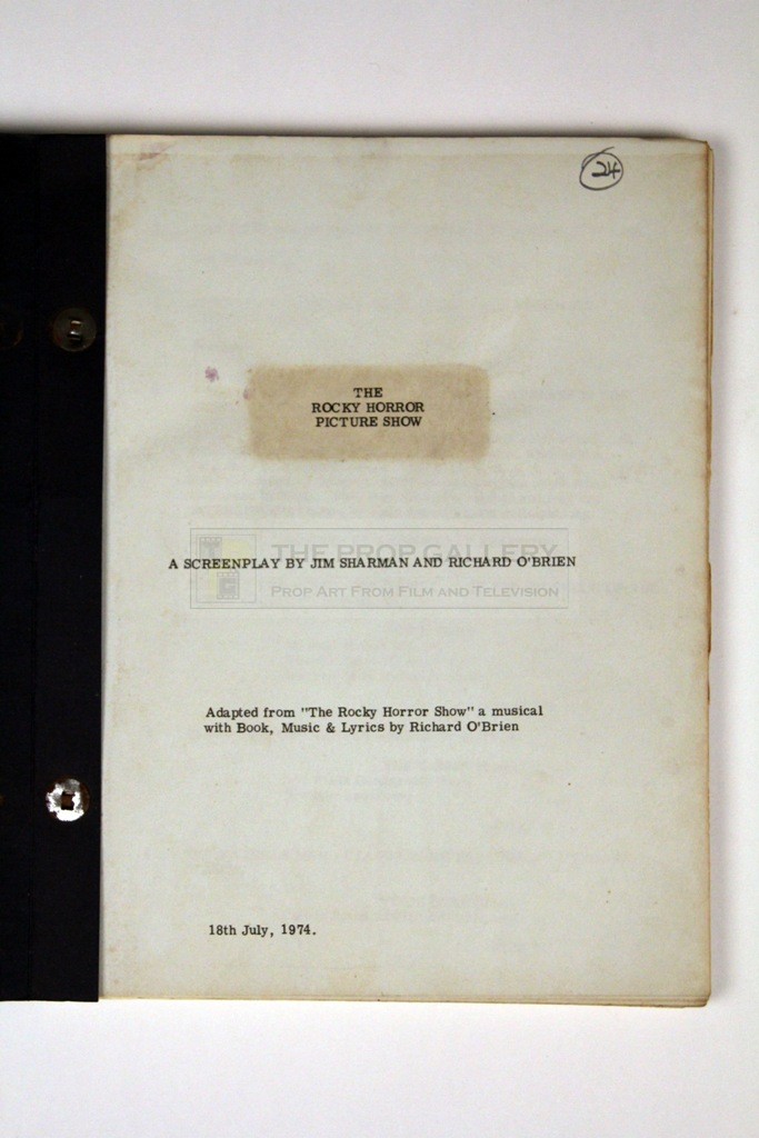 rocky horror picture show script pdf