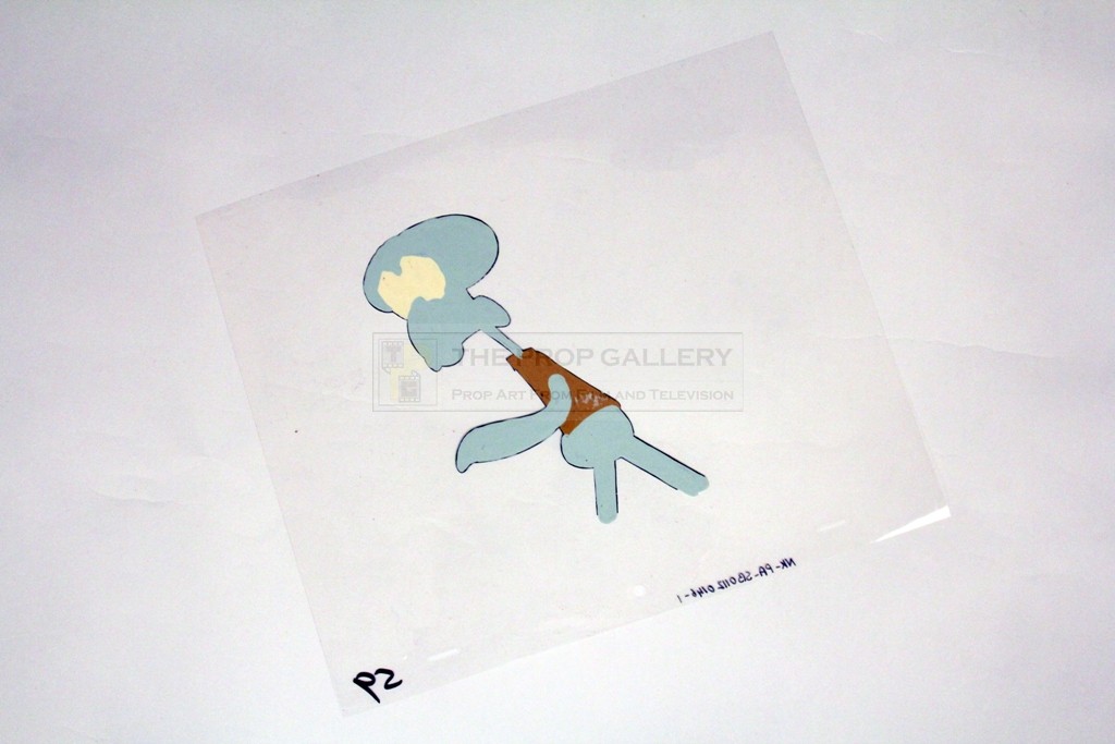 The Prop Gallery Squidward Animation Cel