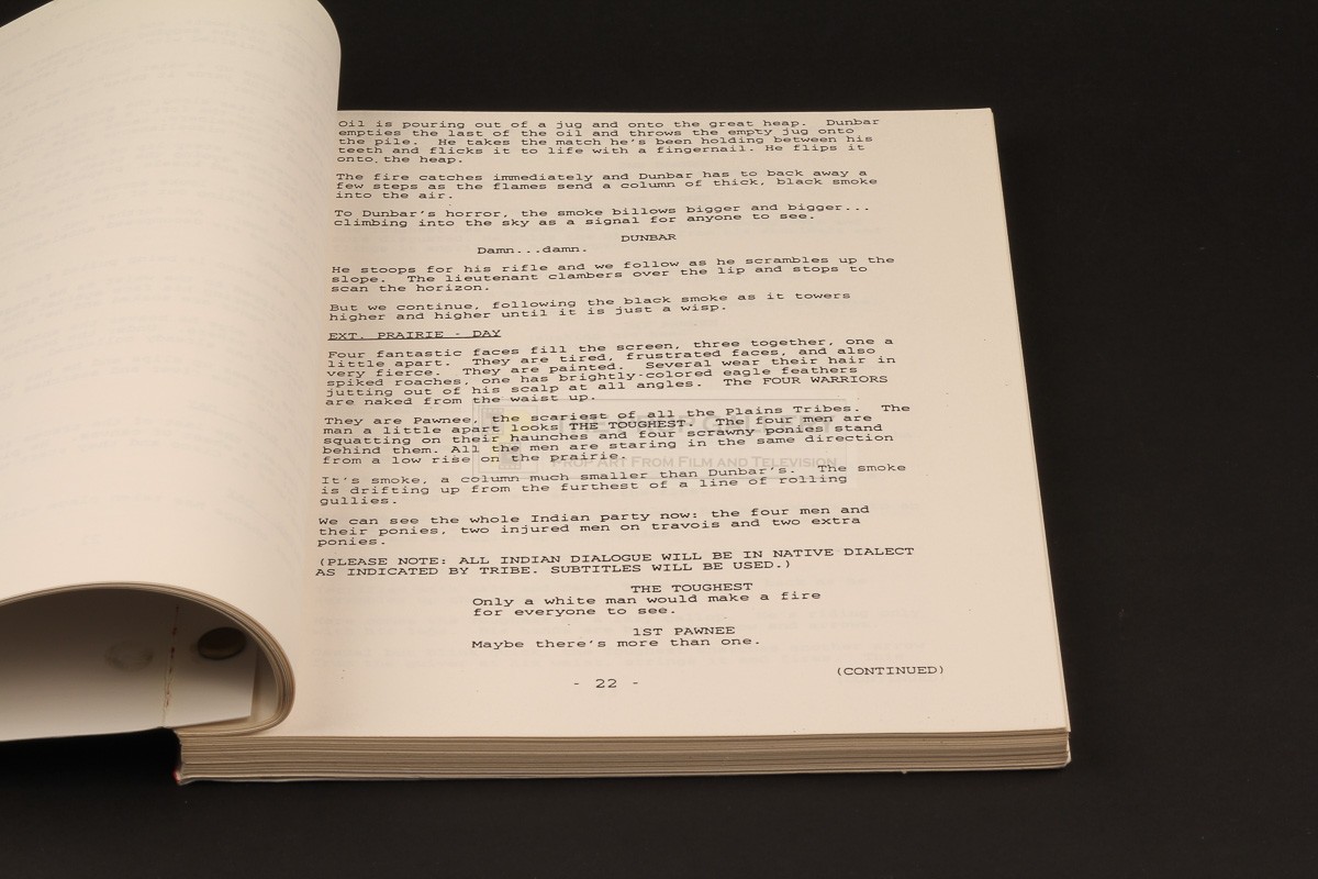 The Prop Gallery Production Used Script