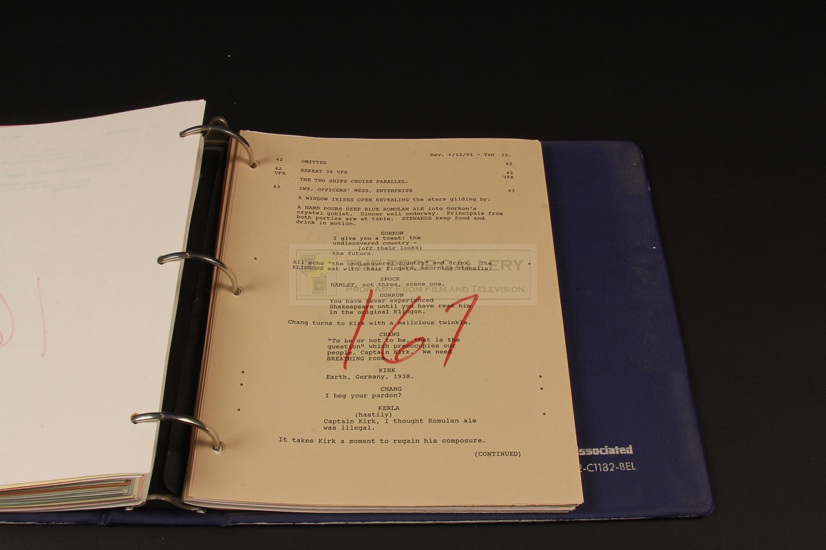 The Prop Gallery Steven Charles Jaffe Personal Production Bible
