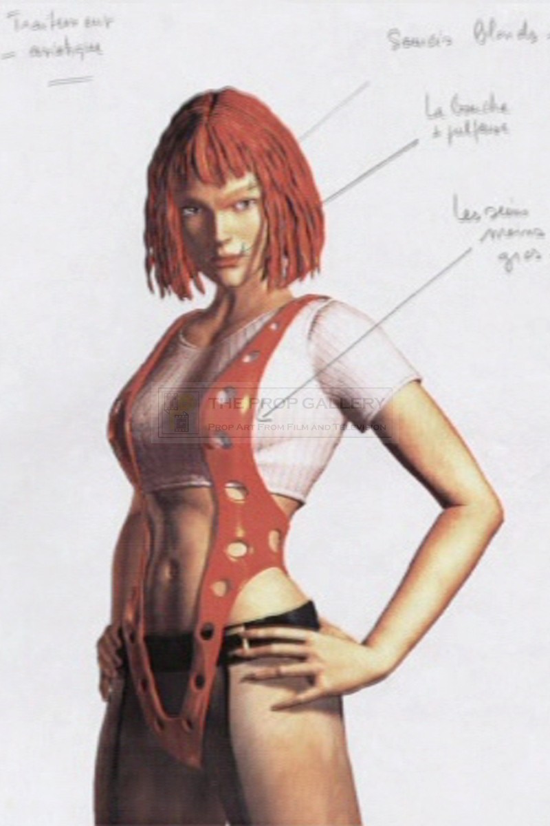 The Prop Gallery Leeloo Milla Jovovich Suspenders
