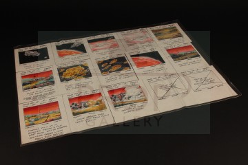 Brian Johnson hand drawn A1 storyboard artwork - All That Glisters