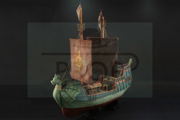 Dawn Treader filming miniature