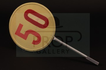 Ski jump distance marker