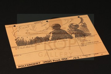 Production used storyboard