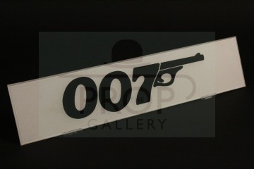 007 licence plate