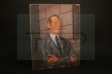 Warden (Patrick McGoohan) painting