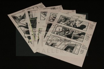 Production used storyboard sequence