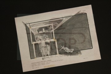 Hand drawn storyboard artwork - Sulaco & Dropship