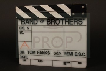Production used clapperboard
