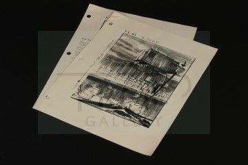Production used storyboard breakdowns - Benthic Explorer crane