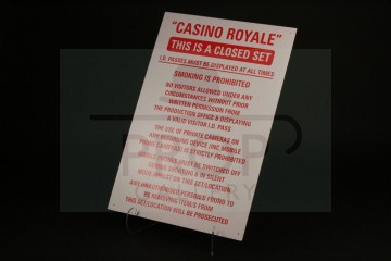 Closed set sign