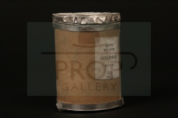 Miniature cocoa powder barrel