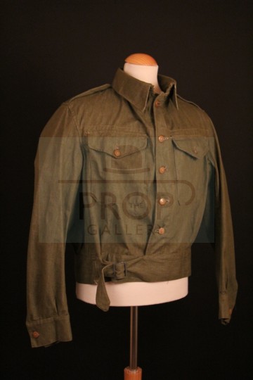 Private Joe Walker (James Beck) battle dress