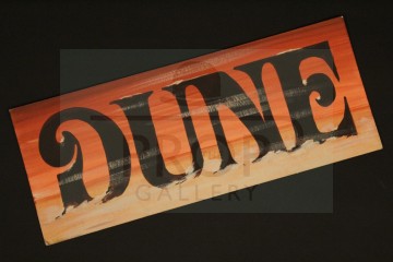 Tony Masters hand painted art dept door sign