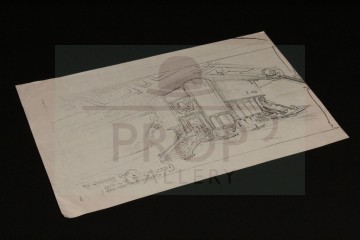 Production used concept design - Atreides ship
