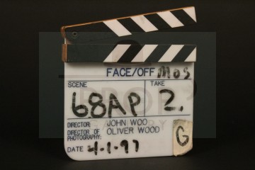 Production used insert clapperboard