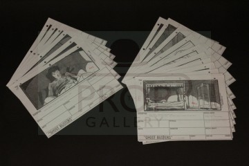 28 page Dream Ghost storyboard sequence