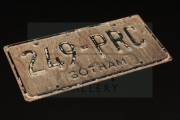 Gotham City licence plate