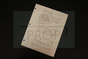 Production used storyboard