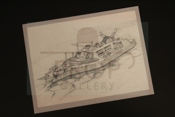 Mike Trim Nuclear Ice Breaker concept art - Arctic Adventure