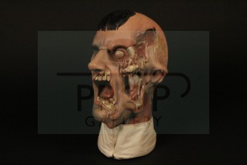 Kane (Edward Peel) BBC exhibition melting head - Dragonfire