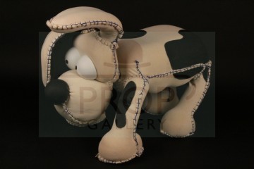 Large scale Kevin the Dog stop motion puppet