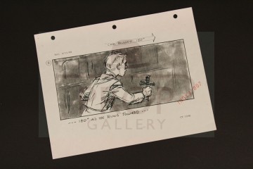 Production used storyboard