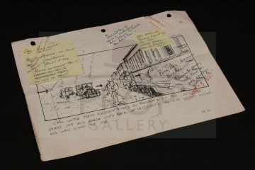 Michael Moore annotated storyboard