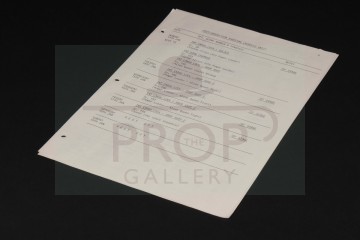 Special effects shooting schedule