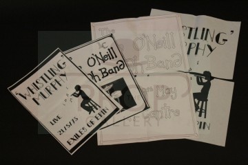 Irish club posters