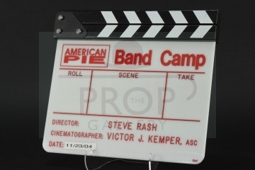 Production used clapperboard