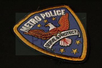 Metro Police costume patch