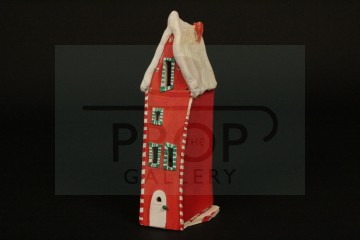 Christmas Town house miniature