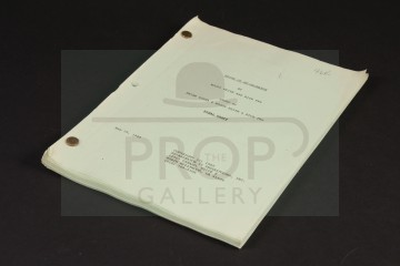 Production used script