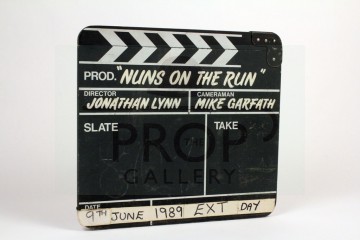 Production used clapperboard