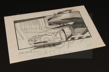 Hand drawn storyboard artwork - APC