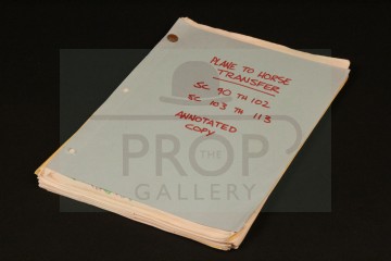 Micky Moore annotated storyboard sequence