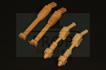 Production made R2-D2 leg components