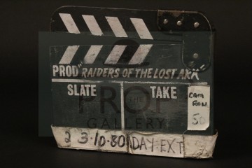 Production used clapperboard