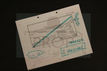 Production used storyboard