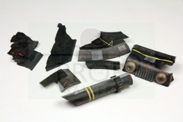 Simulant Battle Cruiser filming miniature sections