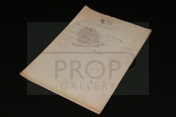 Peter Wragg personal facsimile script - Meltdown