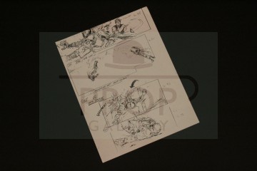 Production used storyboard
