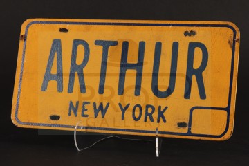 ARTHUR Rolls-Royce licence plate