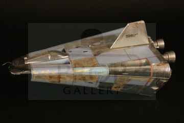 Shuttle filming miniature - The Man Who Came Back
