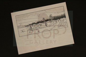 Hand drawn storyboard - Walkers advance