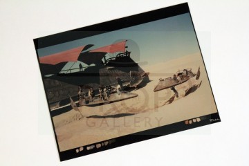 Frank Ordaz matte painting study 