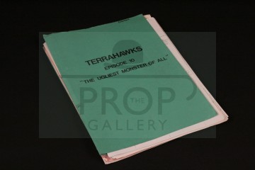 Production used script and paperwork - The Ugliest Monster of All