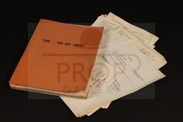 Production used script